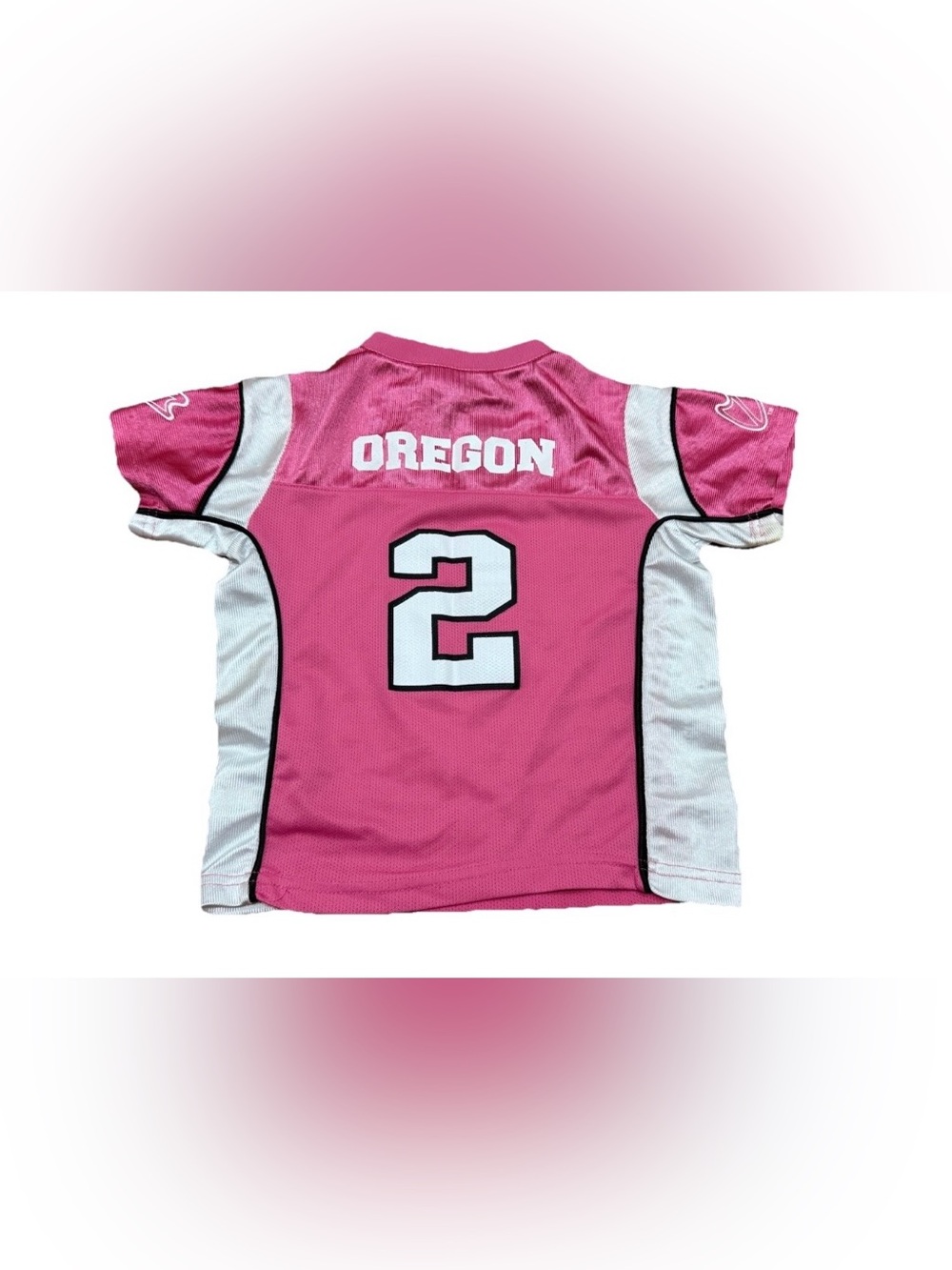 Oregon Ducks Girls Pink Sport Jersey Size 4T